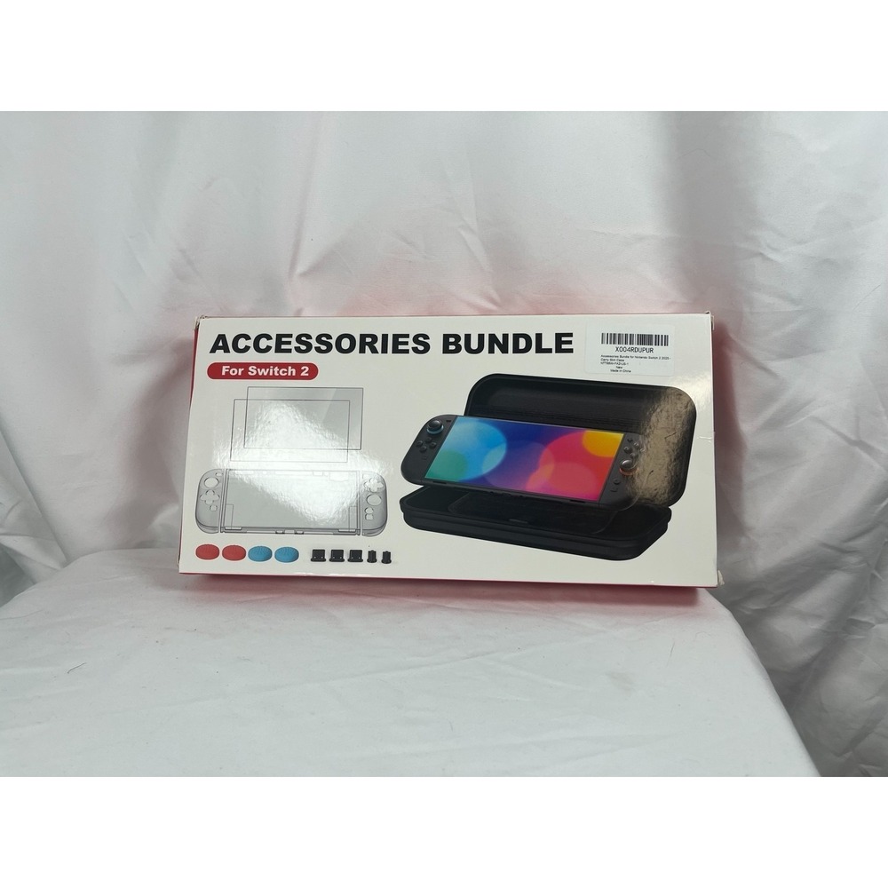 Accessories Bundle for Nintendo Switch 2 Carrying Case Screen Protector Kit New
